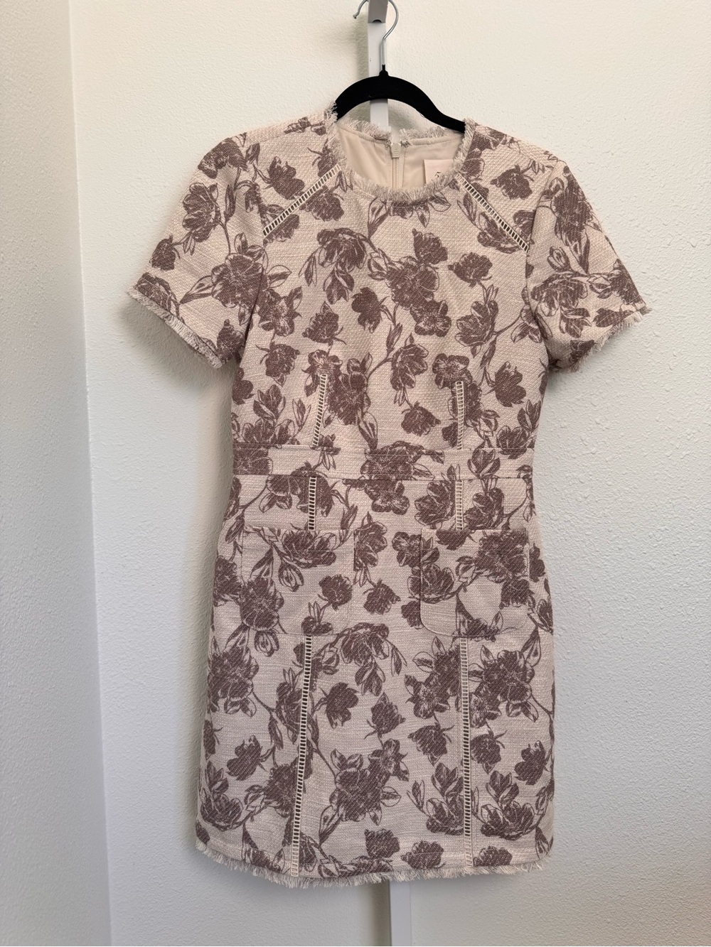 Cinq a Sept Vivienne Boucle Giana Mini Dress Size 4 NWT